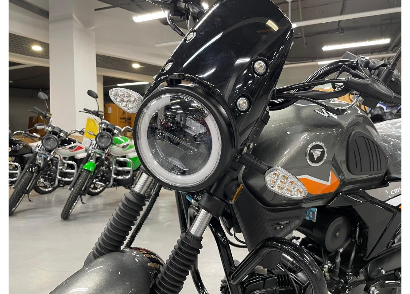 Мопед VMC NOVA 49сс (125сс) Led Full, дисковый тормоз, RKB RATO с баланс. валом, сигнализация в Новосибирске