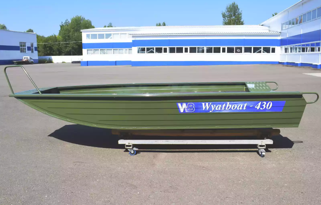 Алюминиевая лодка  Wyatboat-430 Master Fish в Новосибирске