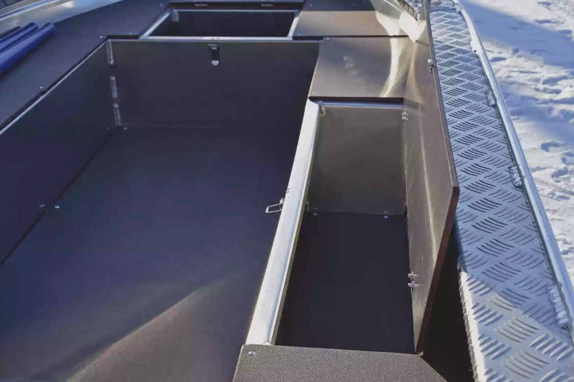 Алюминиевая лодка Wyatboat-370 РМ в Новосибирске