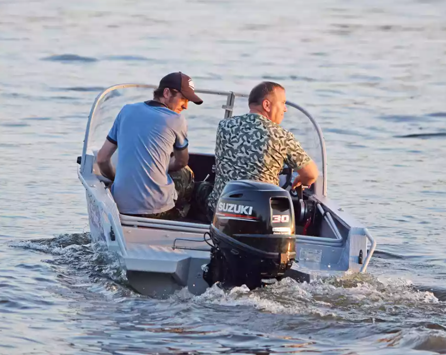 Алюминиевая лодка Wyatboat-390 DCM в Новосибирске