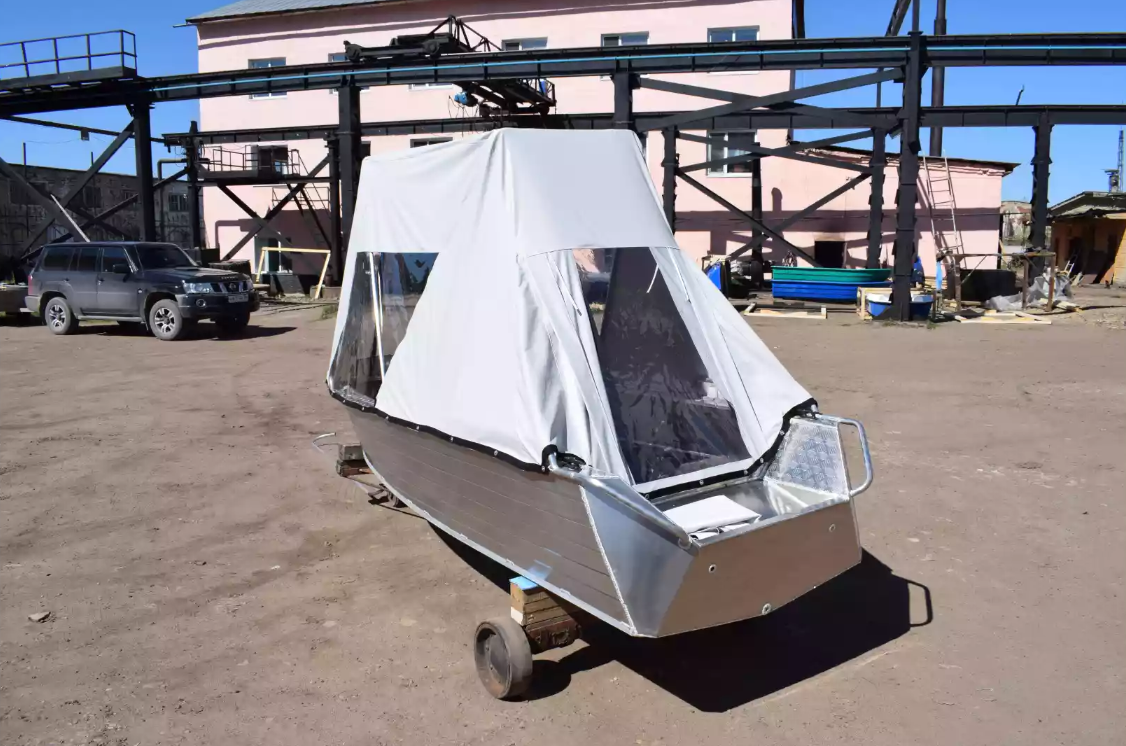 Алюминиевая лодка Wyatboat-390 У в Новосибирске