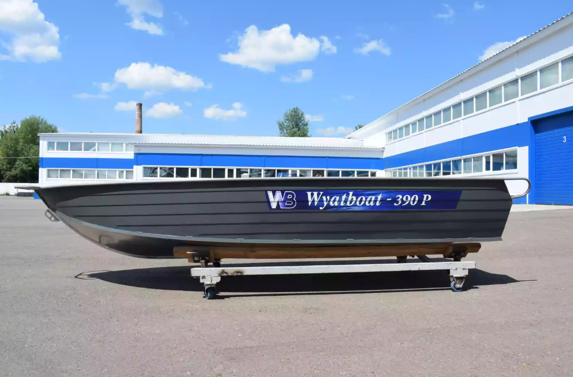 Алюминиевая лодка Wyatboat-390Р Fish в Новосибирске
