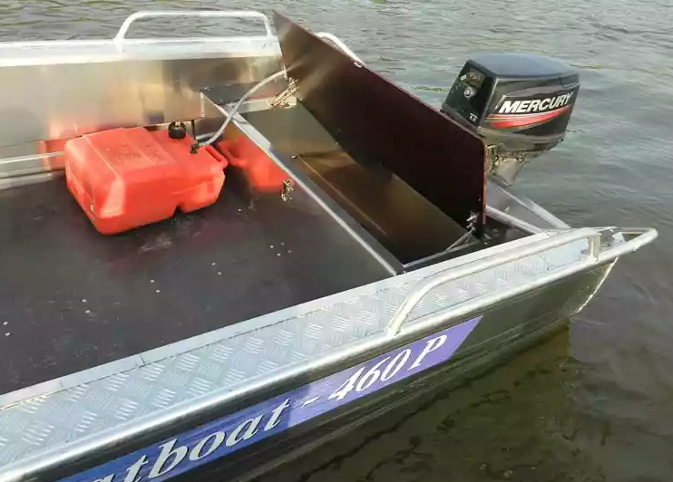 Алюминиевая лодка Wyatboat-460 P в Новосибирске