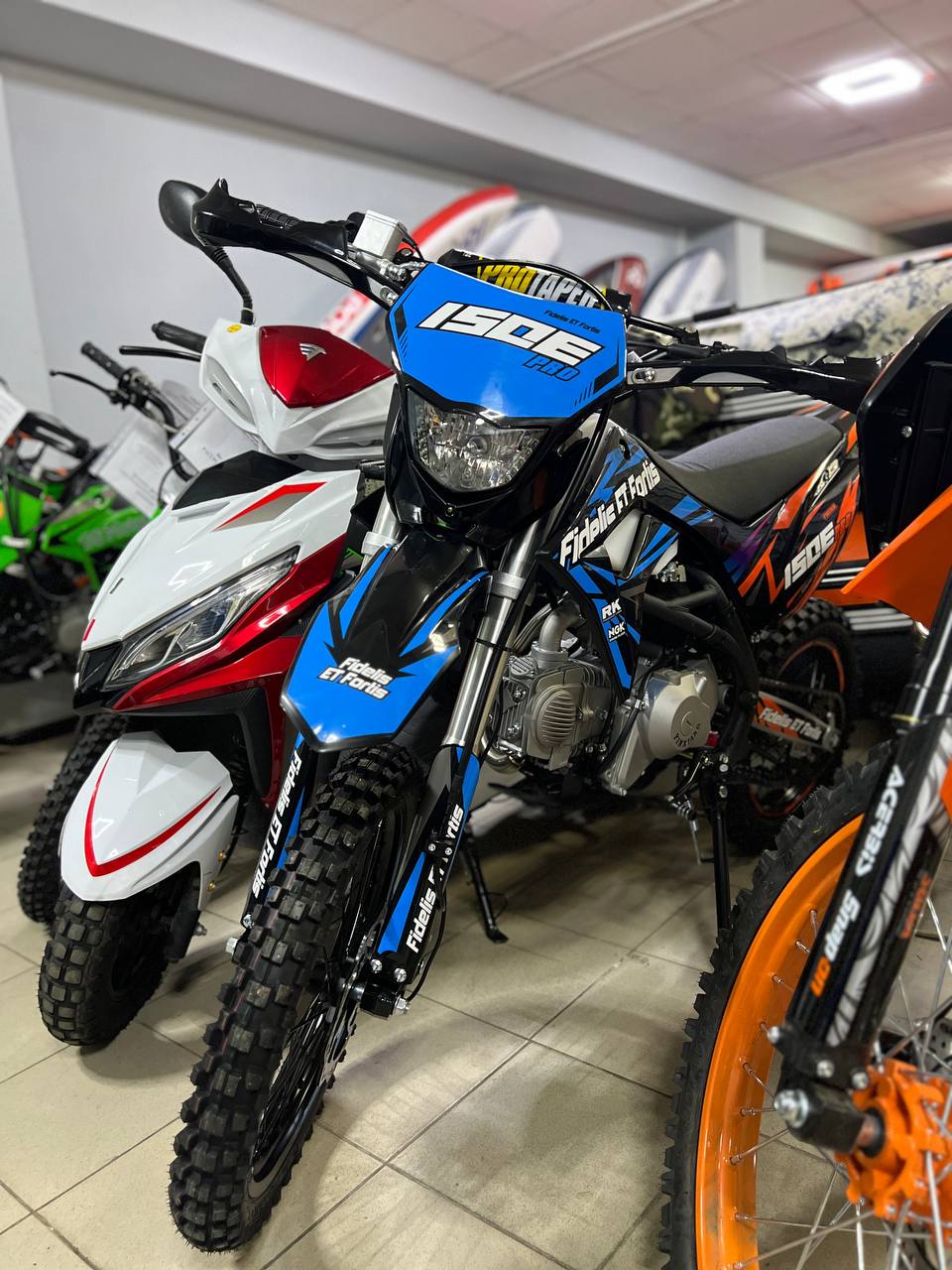 Мотоцикл (питбайк) PROMAX FIDET (ФАЙДЕТ) 190E PRO 17/14 в Новосибирске