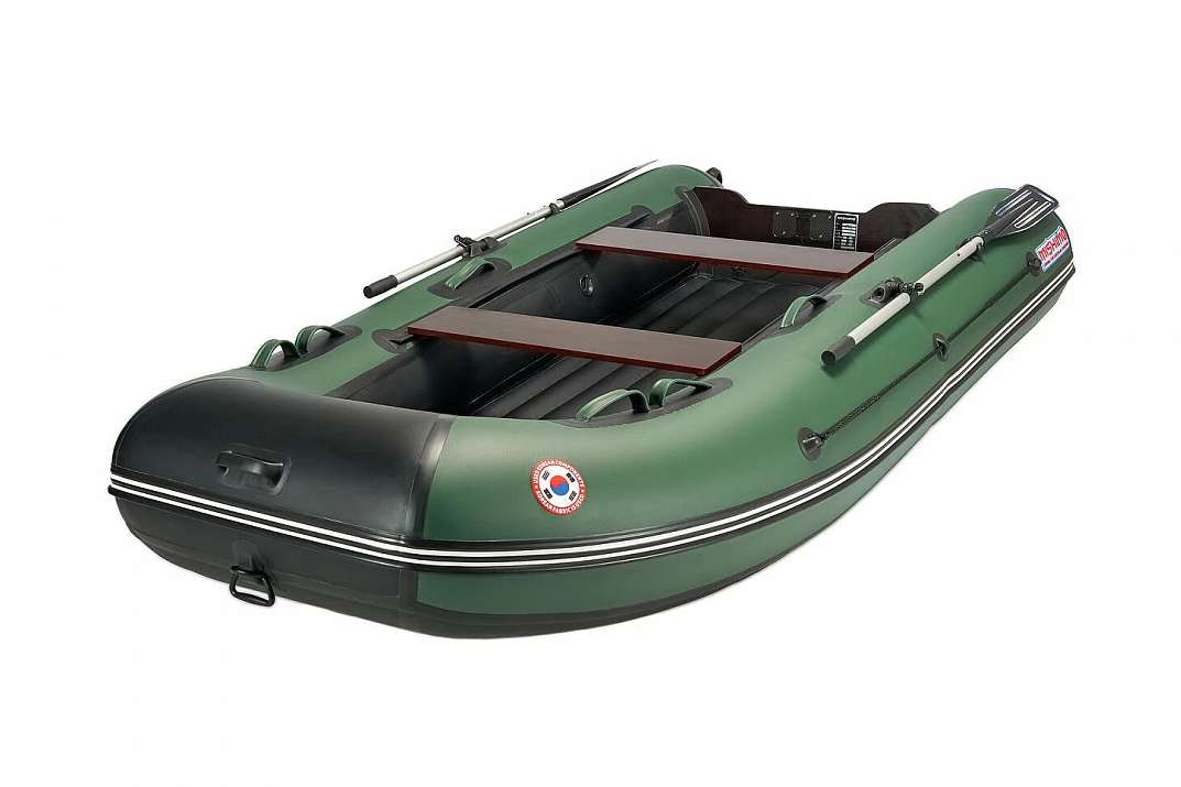 КОМПЛЕКТ ЛОДКА MISHIMO LITE 335 + МОТОР 9,8 Л.С. в Новосибирске