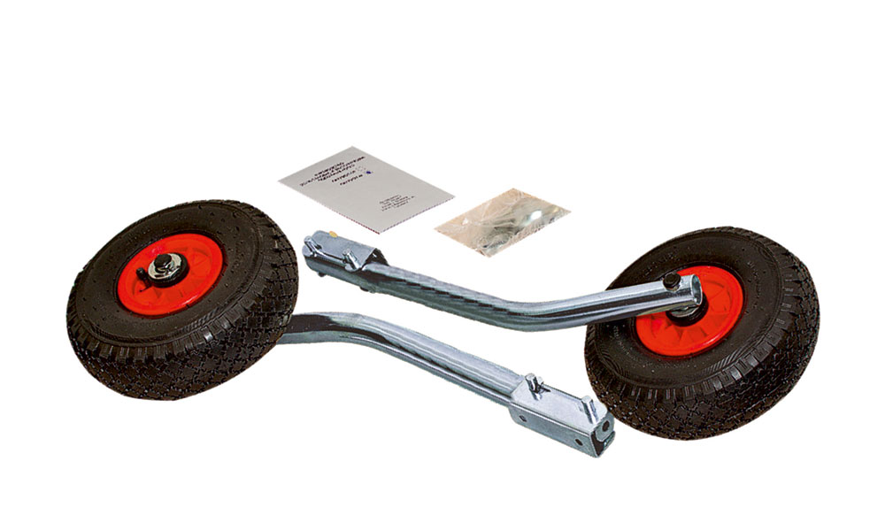 Транцевые колеса модульные  удлиненные (быстросъемные) в Новосибирске