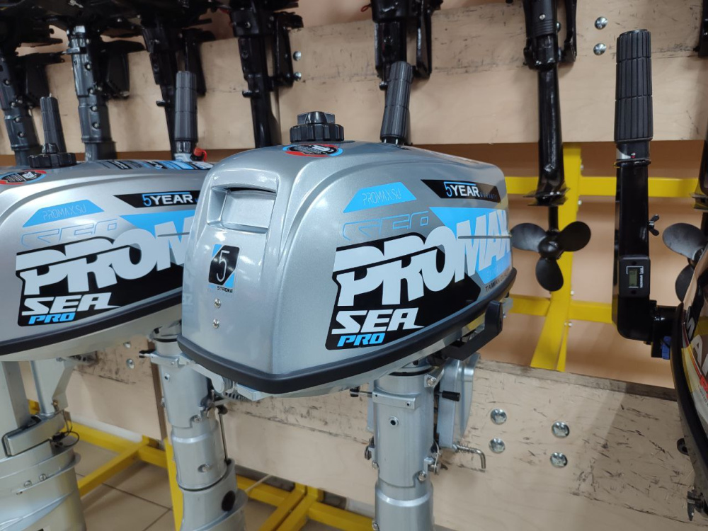 Лодочный мотор PROMAX SP5FHS (внешний бак 12 л) в Новосибирске
