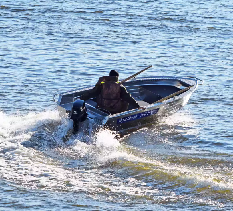 Алюминиевая лодка Wyatboat-390 P в Новосибирске