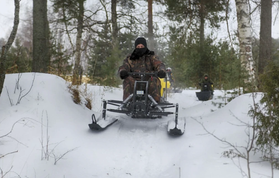 Мотобуксировщик РЫБАК PK 15 л.с. (короткая база 1230мм) в Новосибирске