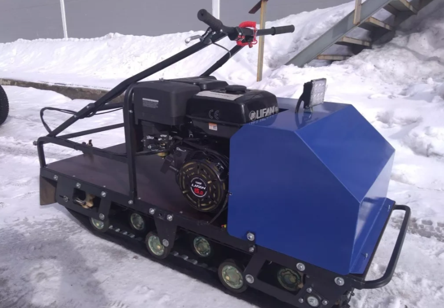 Мотобуксировщик AhtaR ЗИМА с реверсом (задний ход) в Новосибирске