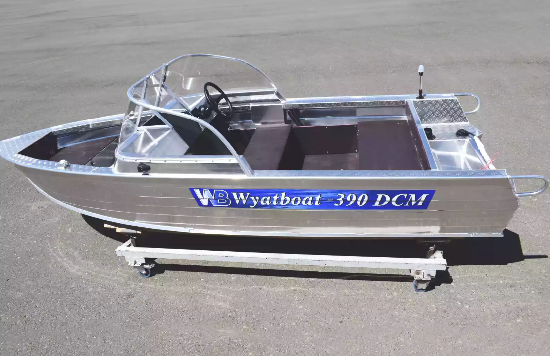 Алюминиевая лодка Wyatboat-390 DCM в Новосибирске