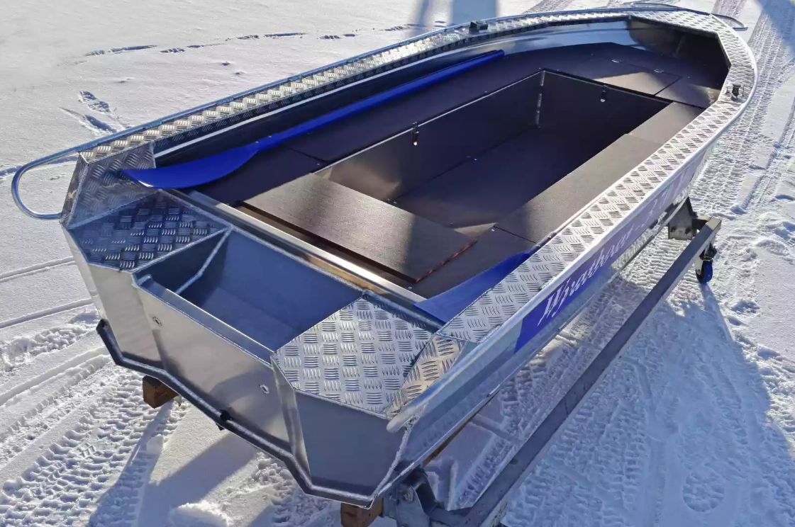 Алюминиевая лодка Wyatboat-370 РМ в Новосибирске