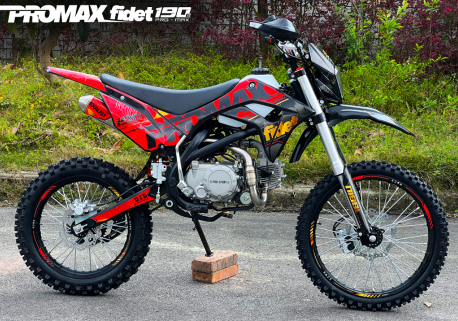 Мотоцикл (питбайк) PROMAX FIDET (ФАЙДЕТ) 190E MAX PRO LUX 19/16 в Новосибирске