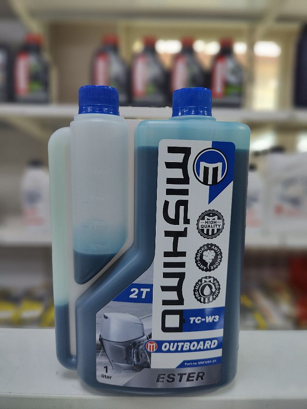 Масло MISHIMO 2T OUTBOARD (ESTER) полусинтетика 1 л в Новосибирске
