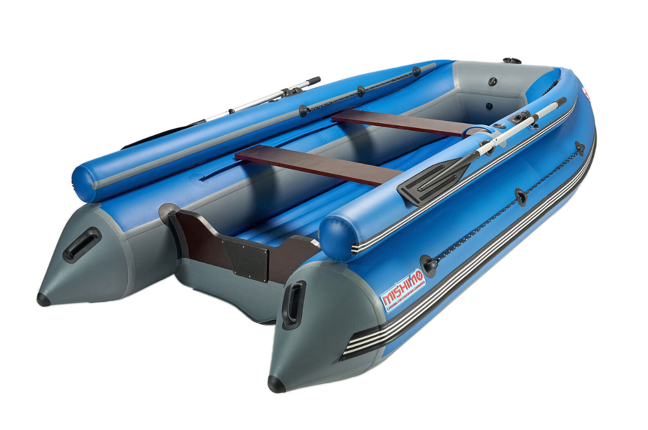 КОМПЛЕКТ ЛОДКА MISHIMO FAMILY LITE 370 + МОТОР MARLIN MP 9.9 AMHS PROLINE FORCE в Новосибирске