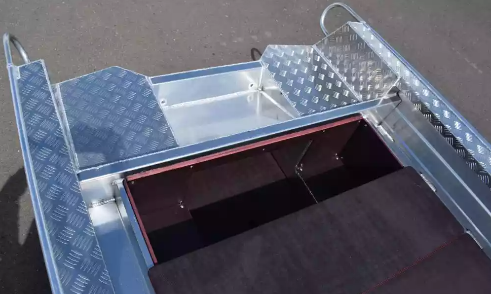 Алюминиевая лодка Wyatboat-390Р Fish в Новосибирске
