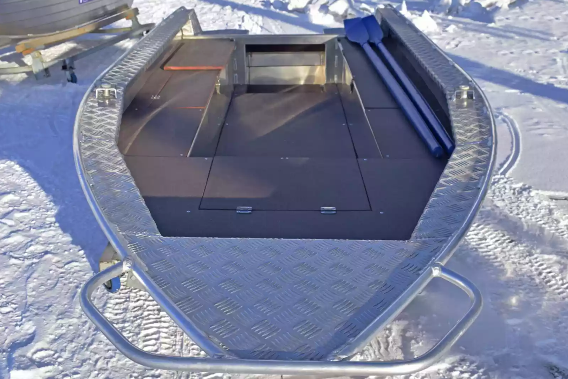Алюминиевая лодка Wyatboat-370 РМ в Новосибирске