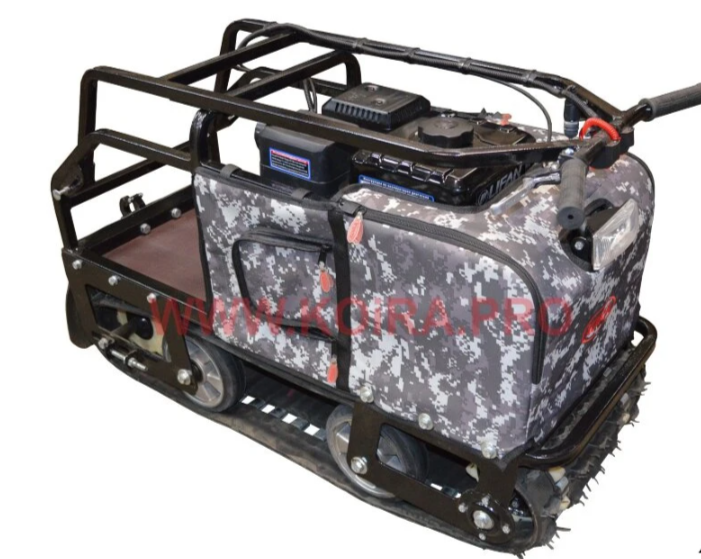 Мини мотобуксировщик КОЙРА "Вжик" (107 см) 7 л/с с ручным стартером в Новосибирске