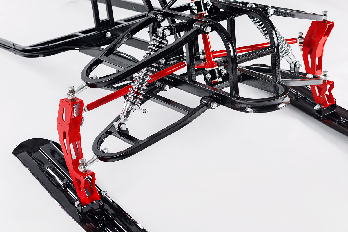 Лыжный модуль IKUDZO с подогревом ручек металлические лыжи в Новосибирске