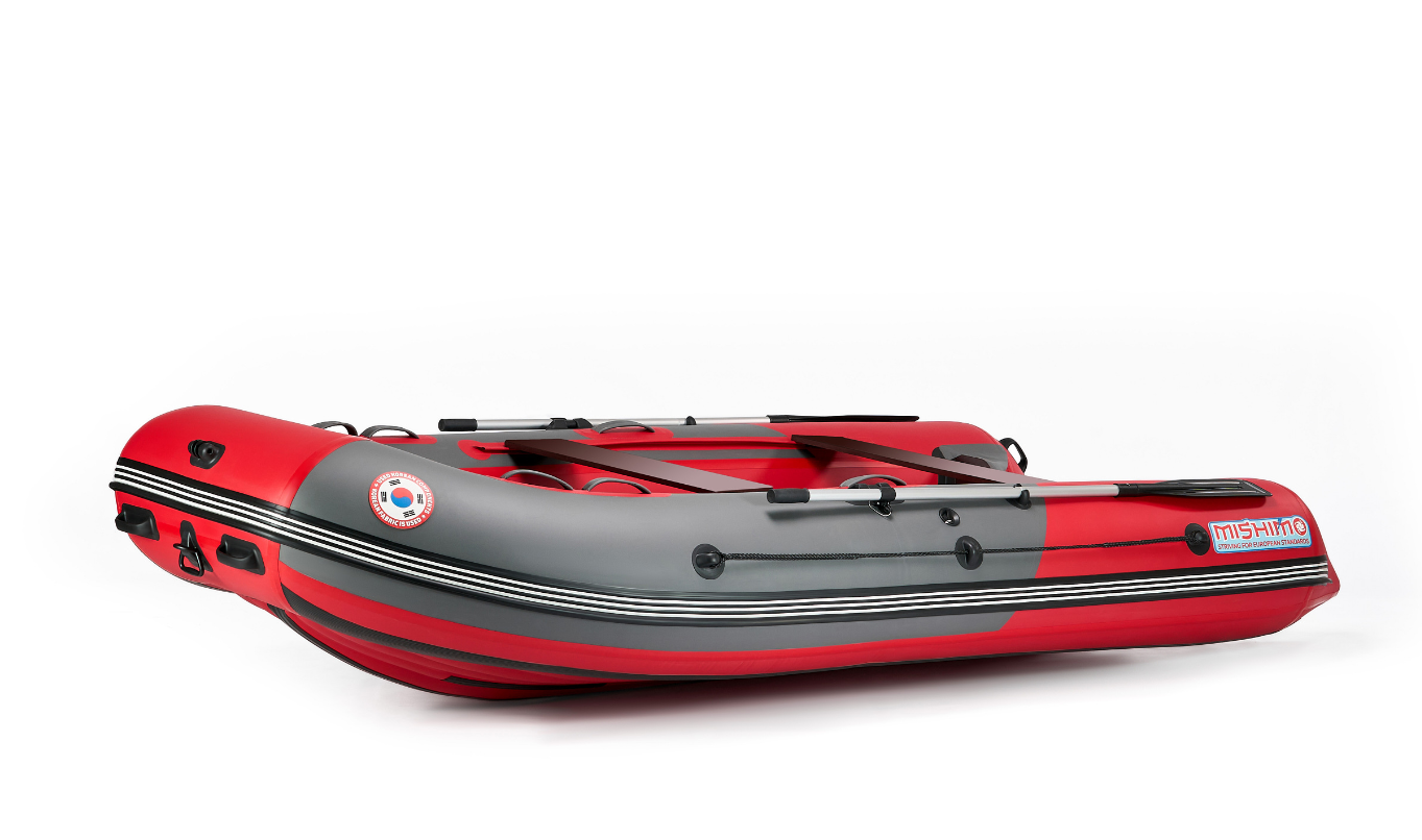 КОМПЛЕКТ ЛОДКА MISHIMO PRO 350 + ЛОДОЧНЫЙ МОТОР MARLIN MP 9.9 (15) AMHS PROLINE в Новосибирске