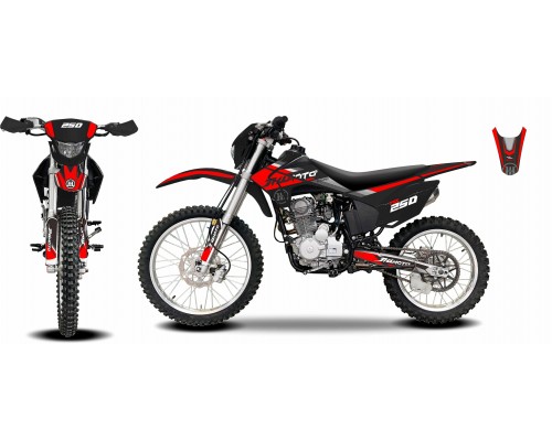 Мотоцикл JHLMOTO JHL MX250 CB250D-G (ZS165FML) в Новосибирске