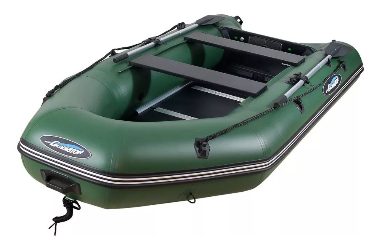 МОТОРНО-ГРЕБНАЯ ЛОДКА ПВХ GLADIATOR A 280 ТК С ФАНЕРНЫМ ДНОМ в Новосибирске