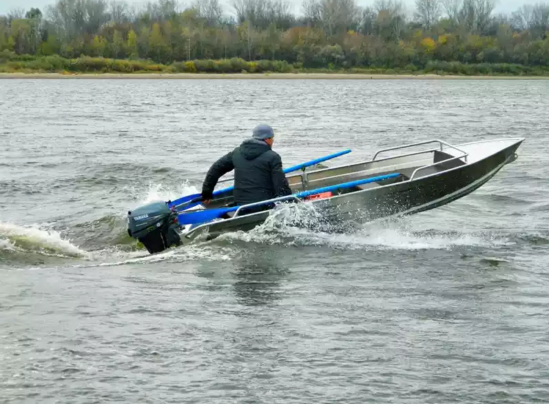 Алюминиевая лодка Wyatboat-390 M в Новосибирске