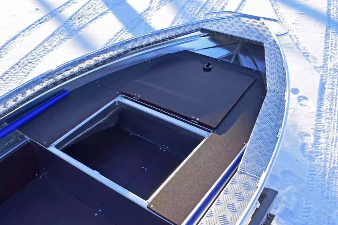 Алюминиевая лодка Wyatboat-370 Р FISH в Новосибирске