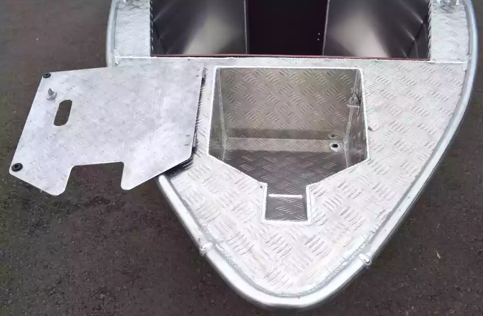 Алюминиевая лодка Wyatboat-390 DCM Увеличенный борт в Новосибирске