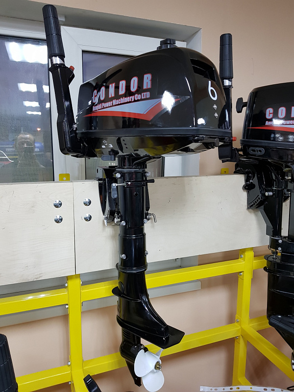 Лодочный мотор Condor F6HS без бака 12 л. в Новосибирске