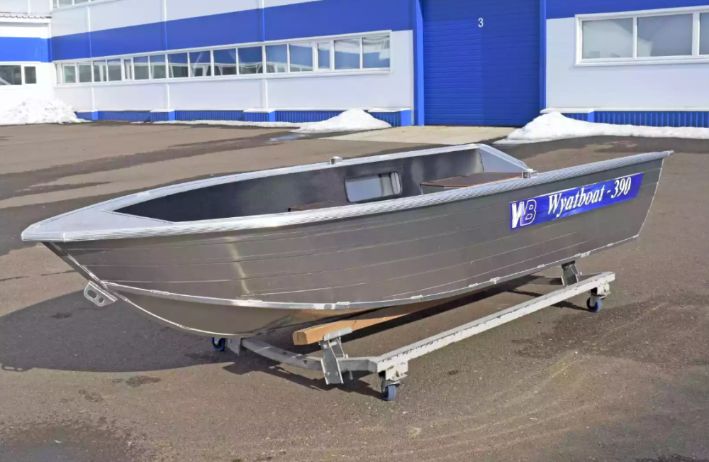 Алюминиевая лодка Wyatboat-390 Р NEW в Новосибирске