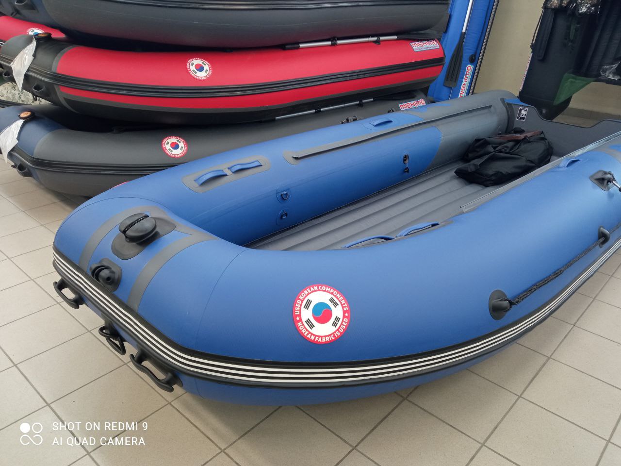 Лодка MISHIMO RIVER JET 390 под водомет в Новосибирске