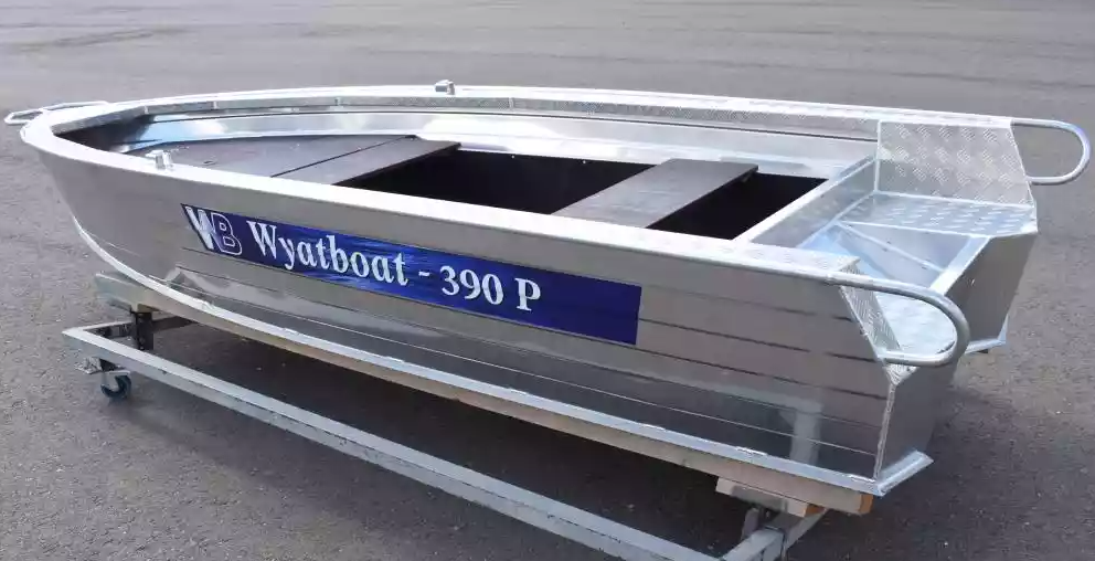 Алюминиевая лодка Wyatboat-390Р Fish в Новосибирске