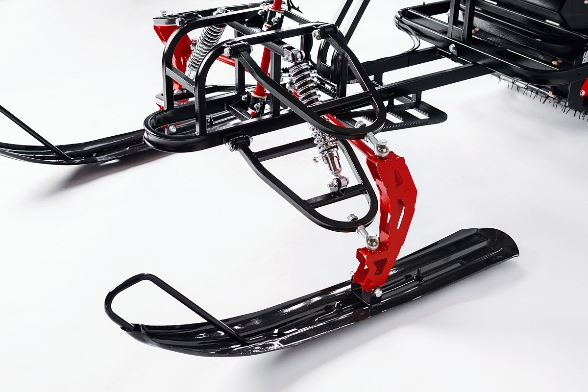 Лыжный модуль IKUDZO с подогревом ручек металлические лыжи в Новосибирске