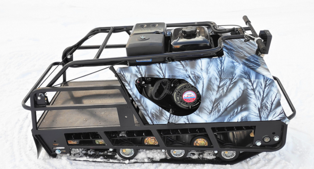 Мотобуксировщик Irondog (Железная собака) M500 20  Камуфляж Охотник в Новосибирске