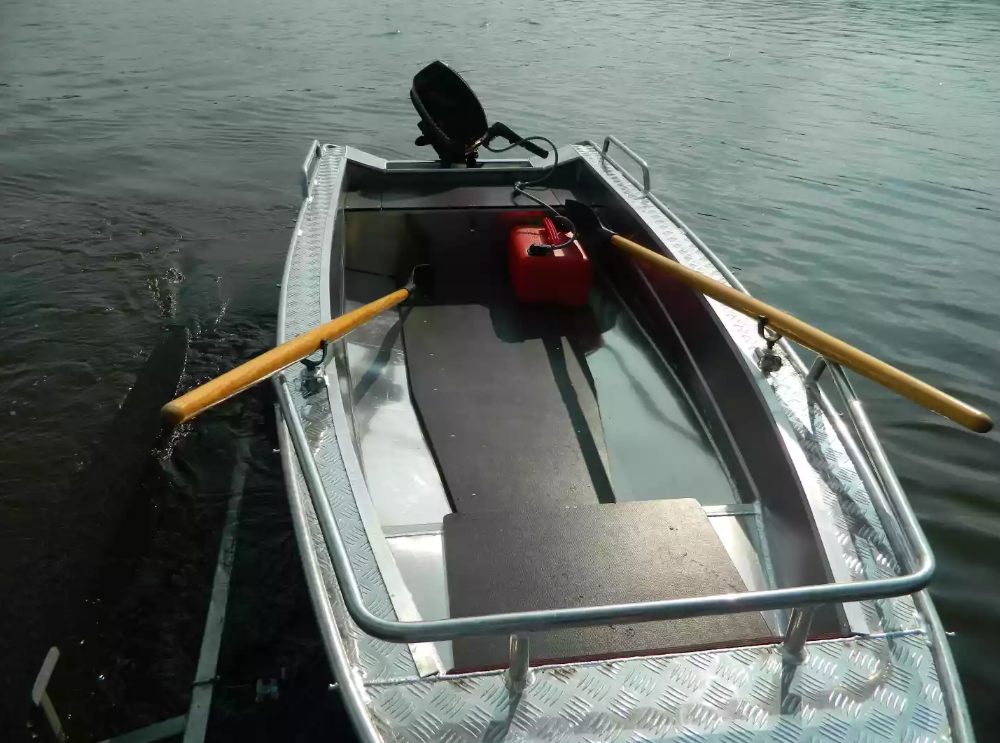 Алюминиевая лодка Wyatboat-390 У в Новосибирске