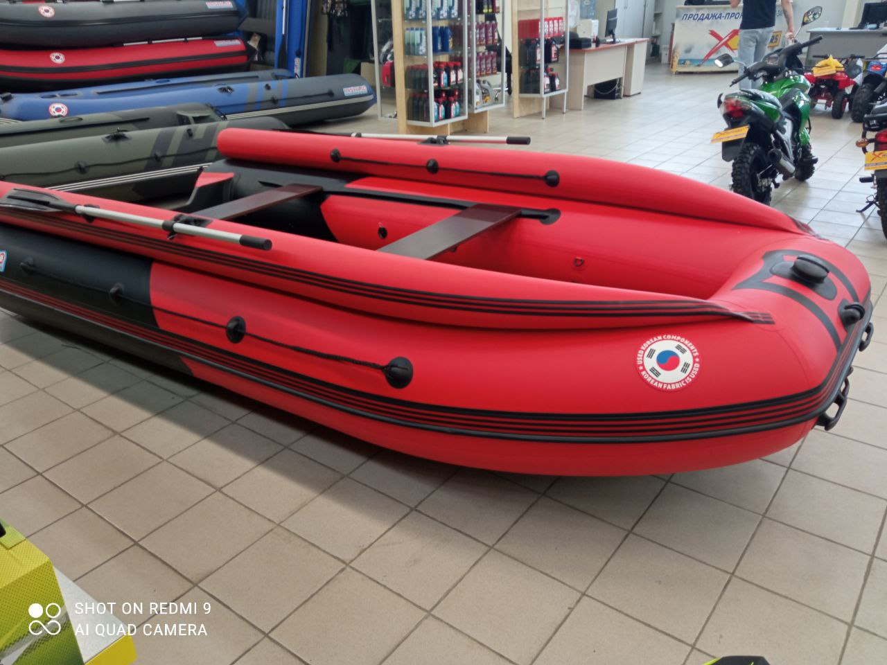 Лодка MISHIMO RIVER FJET PRO 410  под водомет в Новосибирске