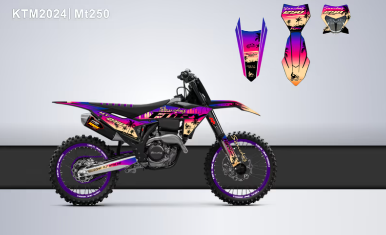 Кроссовый мотоцикл Sanchez Fury MT250 в Новосибирске