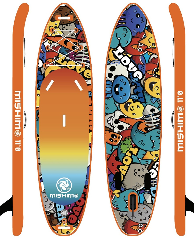 SUP (САП) Доска MISHIMO CRAZY-LINE 9.5’ (305см) в Новосибирске