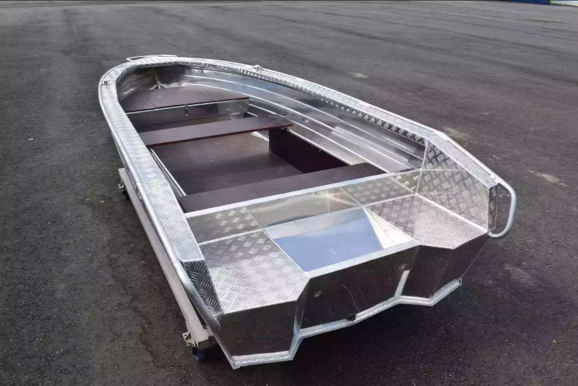 Алюминиевая лодка Wyatboat-390Р Увеличенный борт в Новосибирске