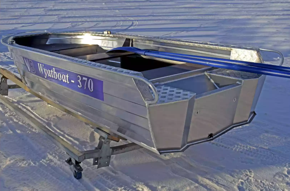 Алюминиевая лодка Wyatboat-370 Р в Новосибирске