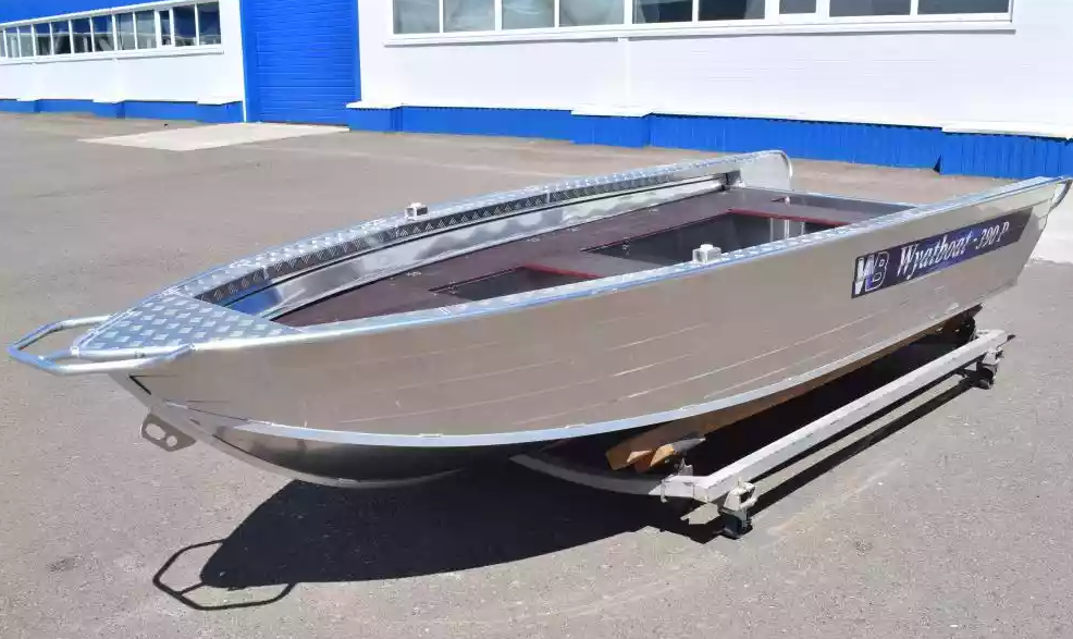 Алюминиевая лодка Wyatboat-390РМ в Новосибирске