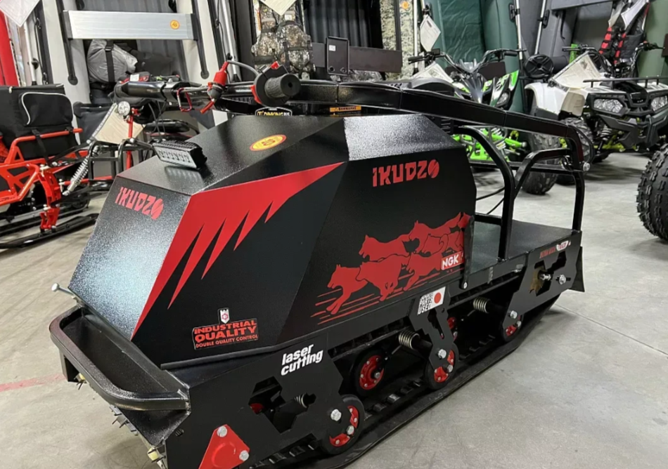 Мотобуксировщик IKUDZO 1450/500 K15 (Lifan, loncin, ZongShen) в Новосибирске