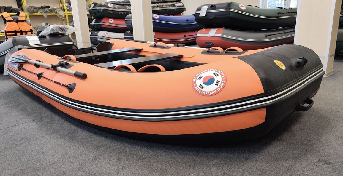 КОМПЛЕКТ ЛОДКА MISHIMO LITE 335 + МОТОР 9,8 Л.С. в Новосибирске