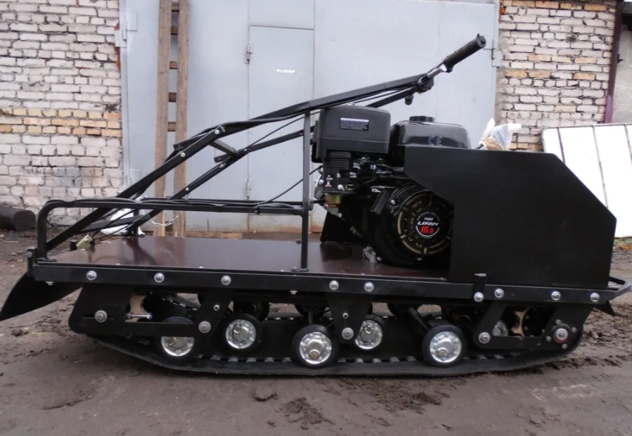 Мотобуксировщик AhtaR Зима 9 л/с с вариатором в Новосибирске