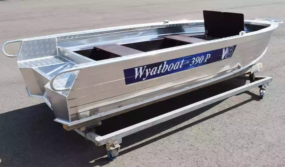 Алюминиевая лодка Wyatboat-390Р Fish в Новосибирске