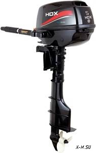 Лодочный мотор 4-х тактный HDX F 5 BMS в Новосибирске