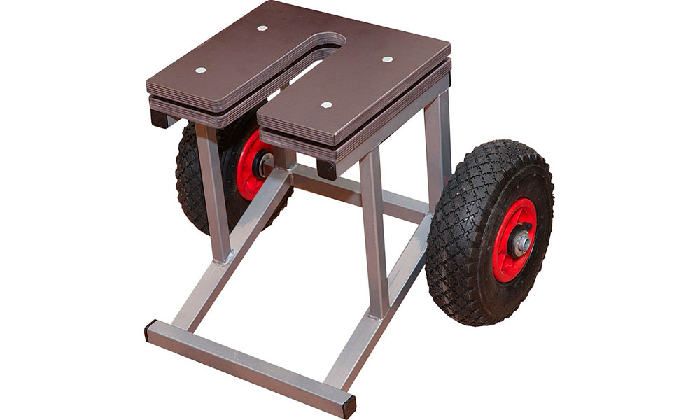 Тележка под лодочный мотор низкая до 60 кг в Новосибирске