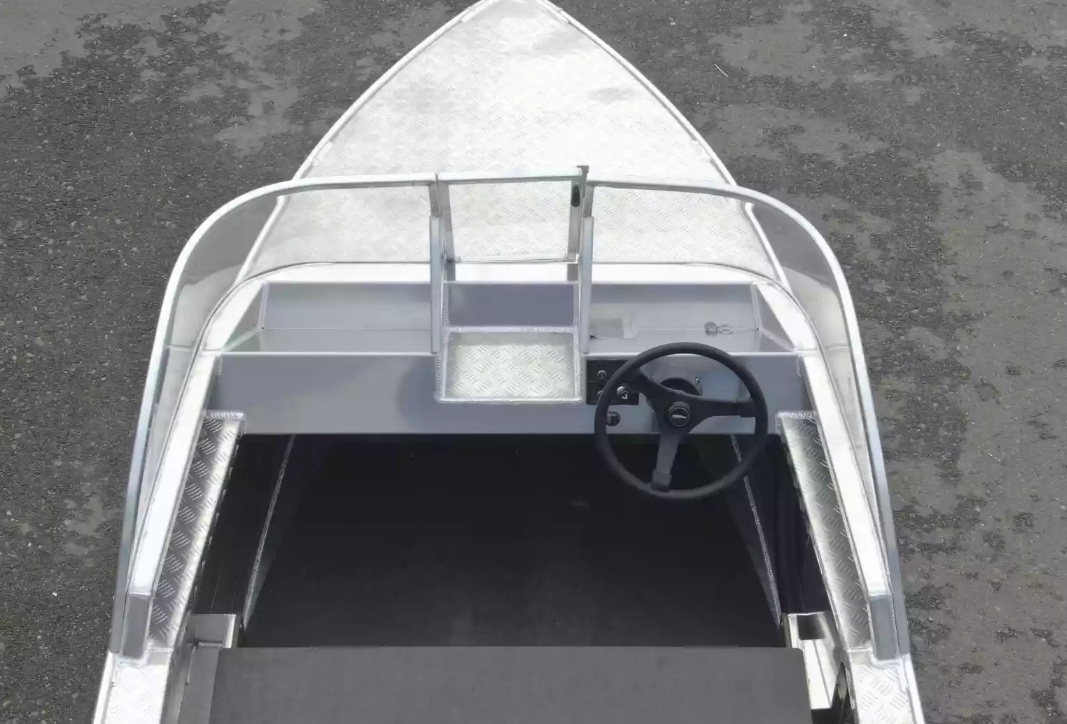 Алюминиевая лодка Wyatboat-390 Pro в Новосибирске