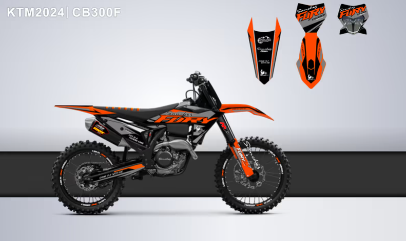 Кроссовый мотоцикл Sanchez Fury CB300F в Новосибирске